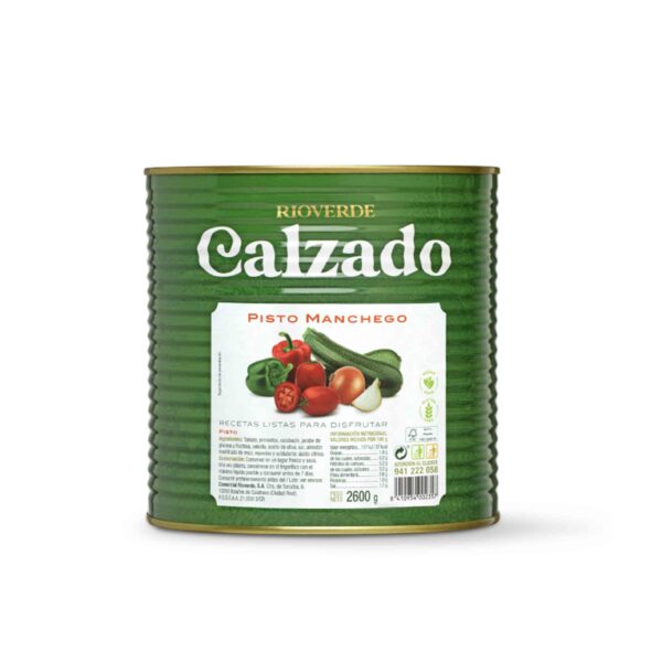 PISTO MANCHEGO LATA 3KG CALZADO