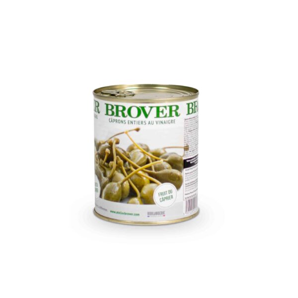 ALCAPARRAS CON TALLO 850 ML BROVER - Imagen 2