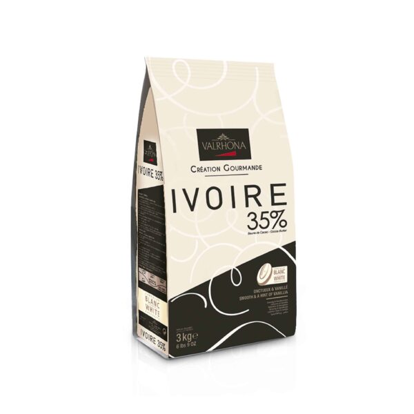 IVOIRE COB.BLANCA 35%VALRHONA 3 KG