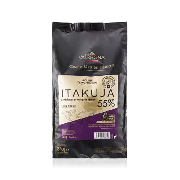 ITAKUJA 55% COB.NEGRA VALRHONA 3 KG