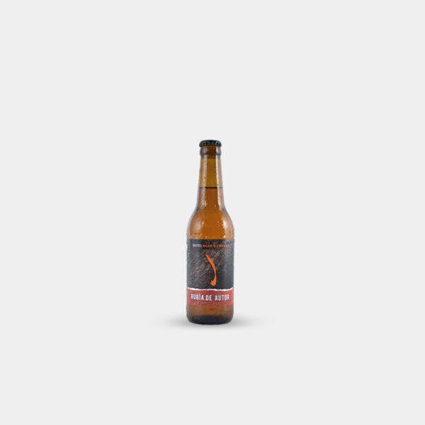 CERVEZA RUBIA DE AUTOR 0,33 CL
