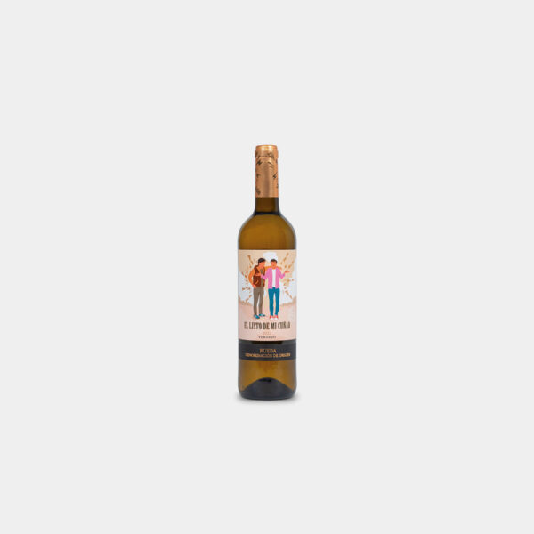 VINO BLANCO VERDEJO "EL LISTO DE MI CUÑAO"