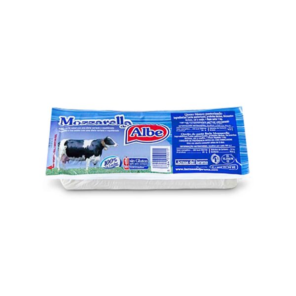 MOZZARELLA PREMIUM BARRA 1,2 KG ALBE