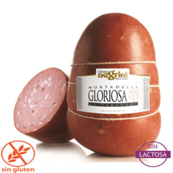 MORTADELLA CON TRUFAS 4KG MEZZA X 1 UND