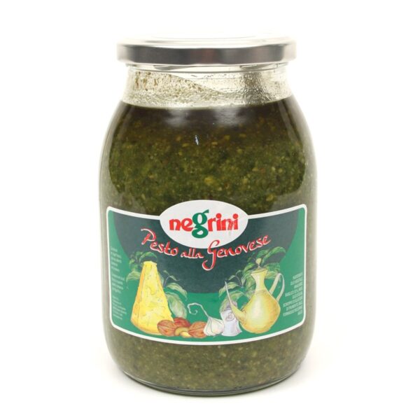 PESTO GENOVESE O.OLIVA 0,9KG 6U NEGRINI