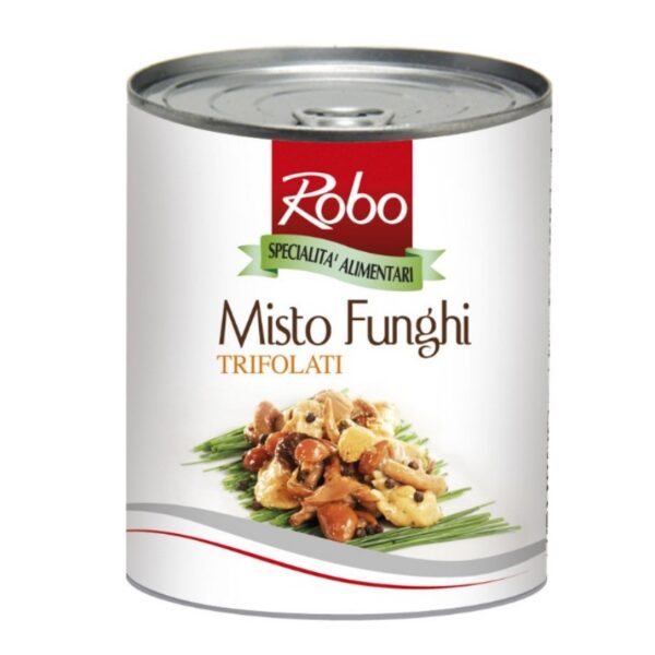 MISTO FUNGHI TRIFOLATI 850GR X 6 U ROBO