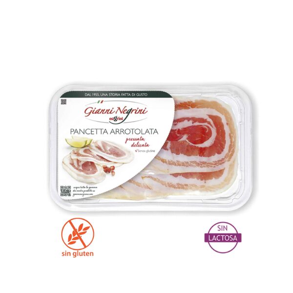 PANCETTA ARROTOLATA 80GR X 6UDS NEGRINI