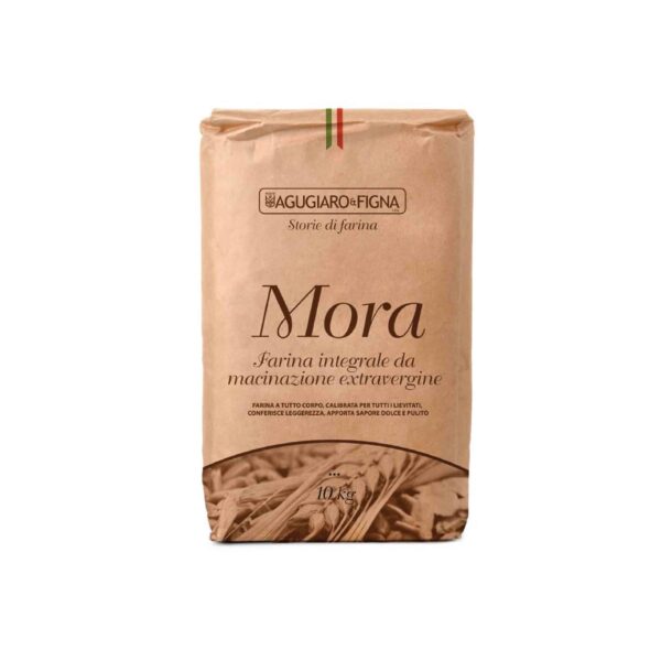 FARINA MORA INTEGRALE 10KG AGUGIARO