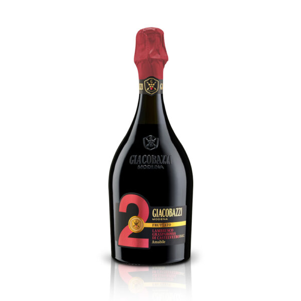 LAMBRUSCO GRASPAROSSA AMABILE 0,75 CL GIACOBAZI