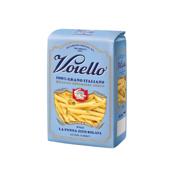 PENNE RIGATE PICCOLE N155 0,5KG 18UND VOIELLO