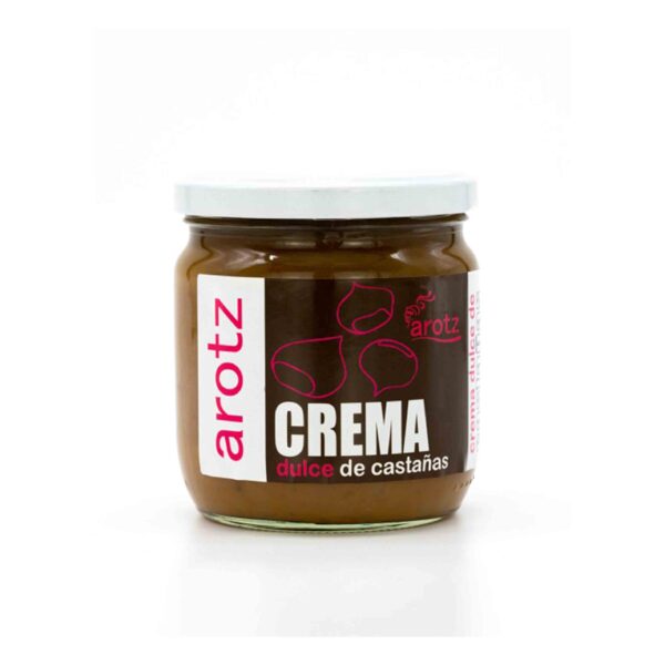 CASTAÑA CREMA DULCE  440GR. AROTZ