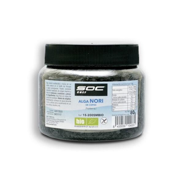 ALGA NORI DESH. EN COPOS 80GR SOC