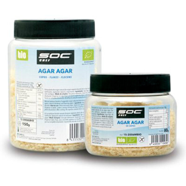 ALGA AGAR DESH. EN COPOS 80GR SOC