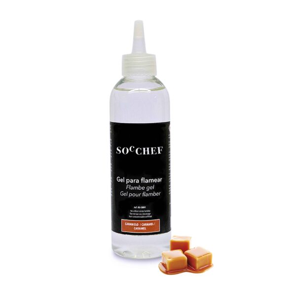 GEL PARA FLAMEAR CARAMELO 200ML SOC
