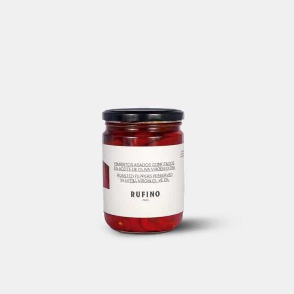PIMIENTO ASADO CONFITADO ACEITE OLIVA 420 GR RUFIN