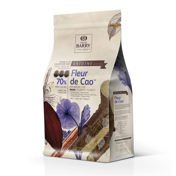 COBERTURA 70% FLEUR DE CAO 5KG