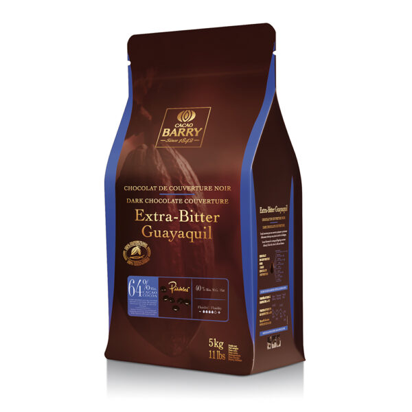COBERTURA 64% EXTRA BITTER GUAYAQUIL 5KG