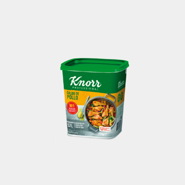 CALDO DE POLLO EN POLVO 1KG KNORR