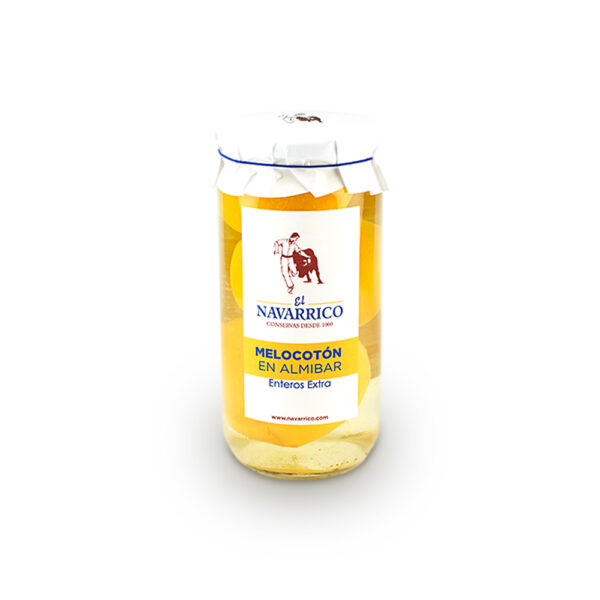 MELOCOTON EXTRA FRASCO 1KG NAVARRICO