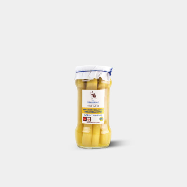 ESPARRAGO EXTRA F/580 ML 9/12 FRUTOS NAVARRICO
