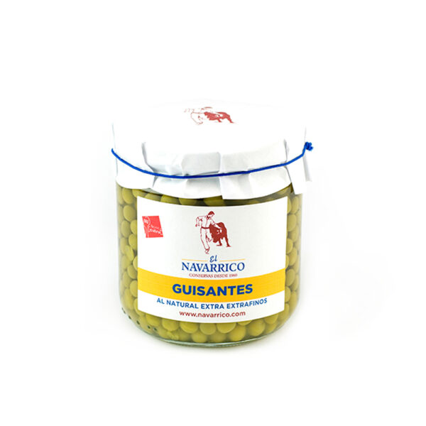 GUISANTES FRASCO 1/2KG NAVARRICO