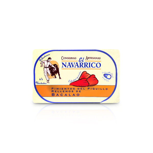 PIQUILLO RELLENO DE BACALAO NAVARRICO