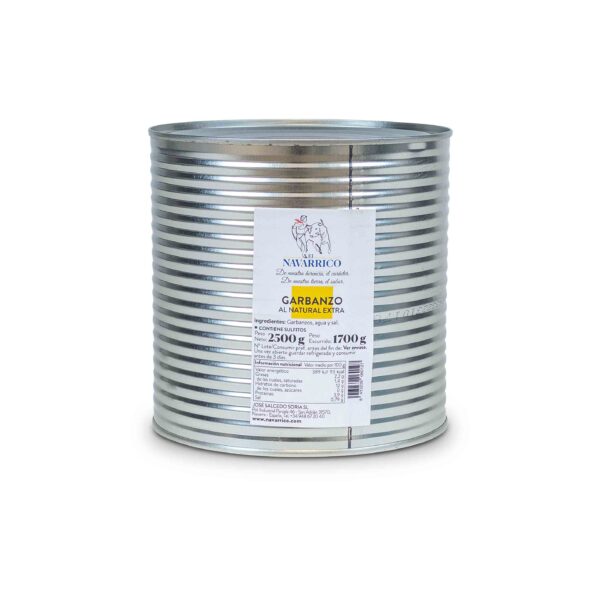 GARBANZOS LATA 2650ML NAVARRICO
