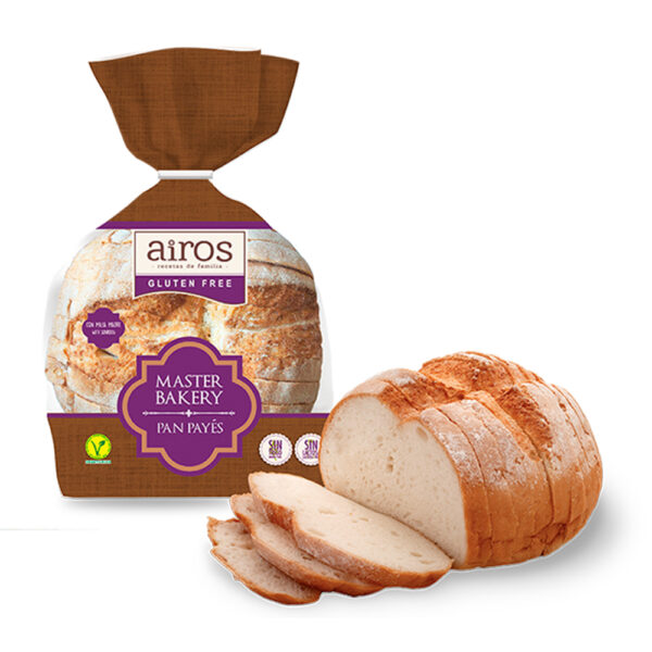 PAN PAYES CONGELADO 300GR 6UND AIROS