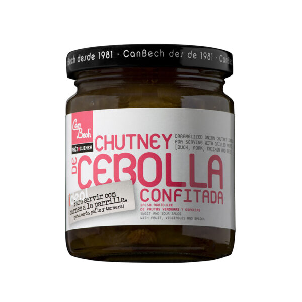CHUTNEY DE CEBOLLA CONFITADA 290G CAN BECH