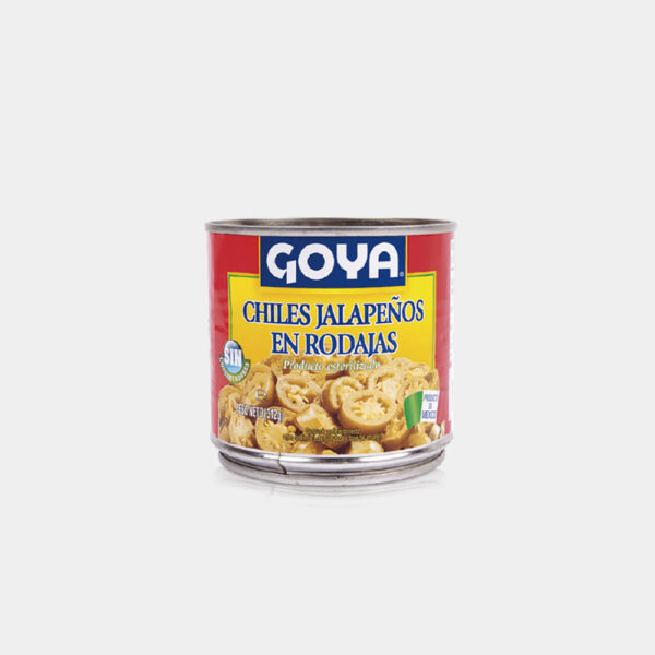 JALAPEÑOS CHILES RODAJA 312 GR LATA GOYA