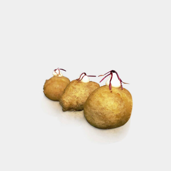 BUÑUELO GAMBA,COCO Y CURRY 50 UD EXOTIC F. EXQUIS