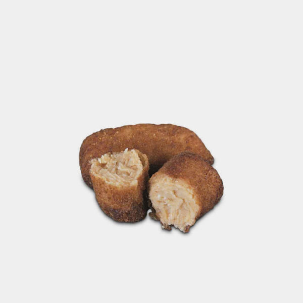CROQUETAS GAMBA ROJA S/GLUTEN 25GR BOLSA 1KG EXQUI