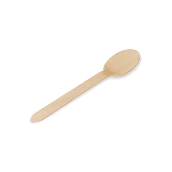 CUCHARAS MADERA PURE 15,7CM 100UND PAPSTAR