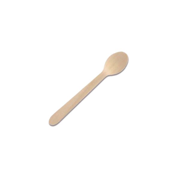 CUCHARILLAS CAFE MADERA PURE 11CM 100UND PAPSTAR - Imagen 2