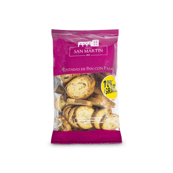 PAN DE PASAS BOLSA 137,5% SAN MARTIN