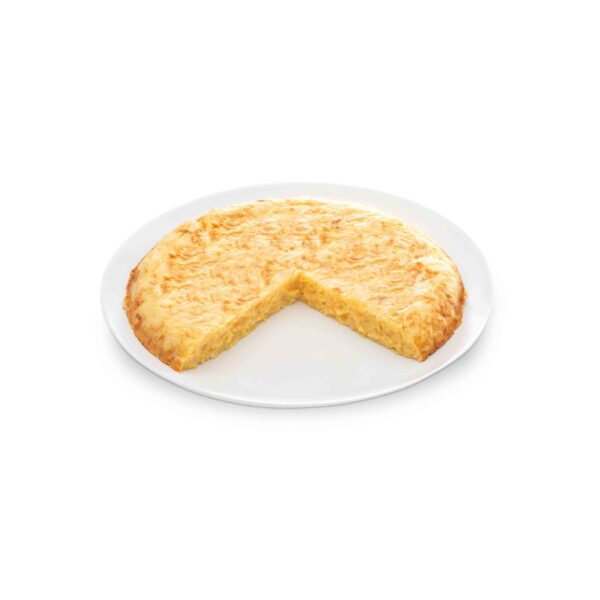 TORTILLA PATATA CON CEBOLLA 1200GR 240MM COMOENCAS