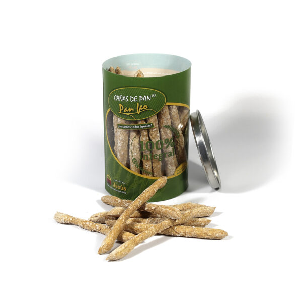 CAÑAS PAN FEO INTEGRAL BOTE 135GR