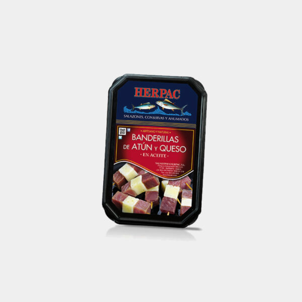 BANDERILLAS DE ATUN Y QUESO 42UND HERPAC