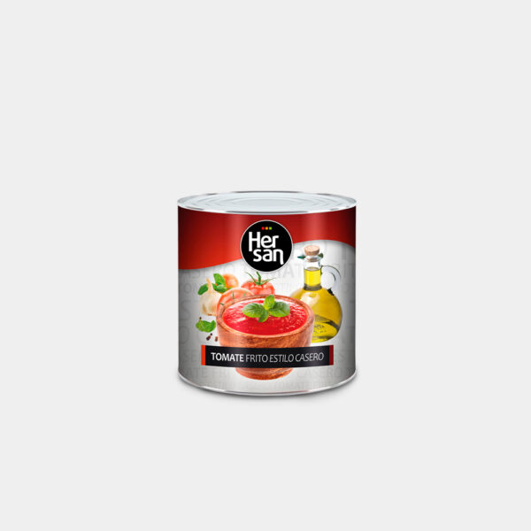 TOMATE FRITO CASERO  LATA 3 KILOS HERSAN