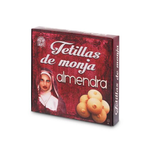 PASTAS TETILLAS DE MONJA ALMENDRA 300 GRAMOS
