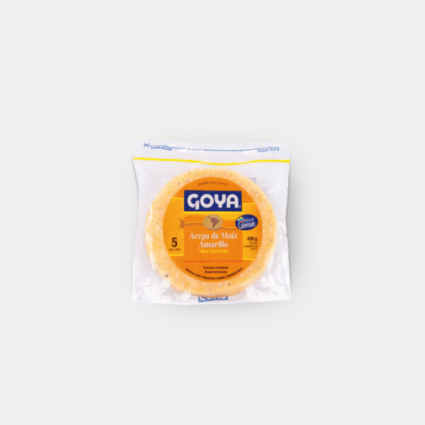 AREPA DE MAIZ AMARILLA 450 G CONGELADO GOYA