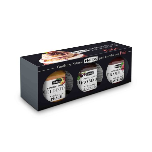 CONFITURA PACK MARIDAJE FOIE 135GR HELIOS
