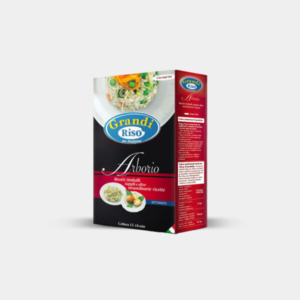 RISO ARBORIO LINEA EXTRA 1 KG X 12 UD GRANDI RISO