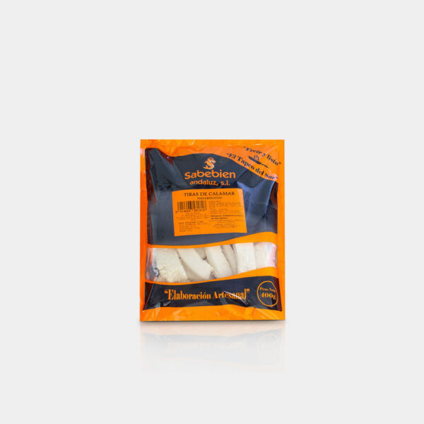 TIRAS DE CALAMAR ENHARINADAS 400GR SABEBIEN