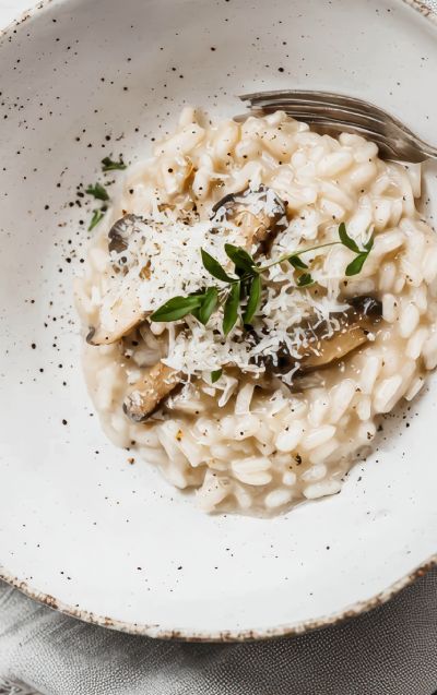 plato de Risotto