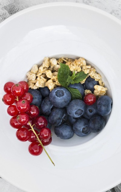 bowl de frutos rojos